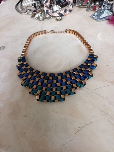 Costume  Necklace  x 5. Different  Colours  And  Styles.
