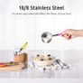 Brand New Measuring cups: U-Taste 18/8 stainless steel measuring cups and measuring spoons set of 10 Image 3