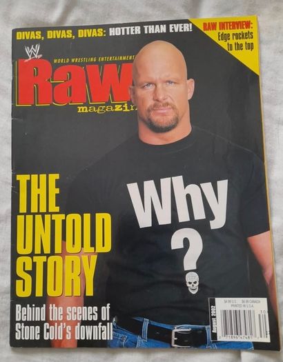 Wwe Raw Magazines 2002