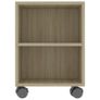 TV Cabinet Sonoma Oak 120x35x43 cm Chipboard Image 2