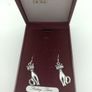 Vintage sterling silver drop earrings Image 2