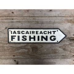 Road Sign  Fishing  Large  HS306