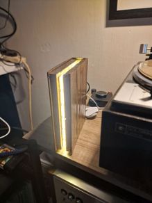 handcrafted desk lamp