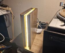 handcrafted desk lamp