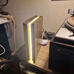 handcrafted desk lamp