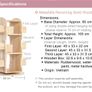 Mesasilla Solid Wood Rotating Bookshelf for Kids - 360 Degree Home Library Image 2