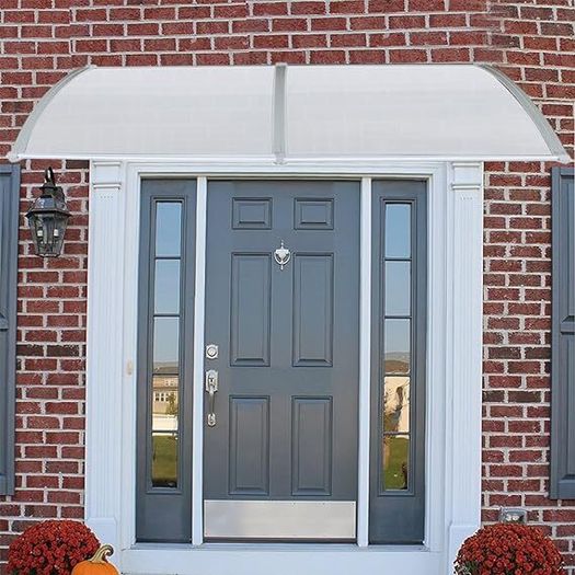 FRONT DOOR CANOPY  Outdoor Awning, Rain Shelter for Back Door, Porch, Patio, Window
