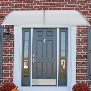 FRONT DOOR CANOPY  Outdoor Awning, Rain Shelter for Back Door, Porch, Patio, Window