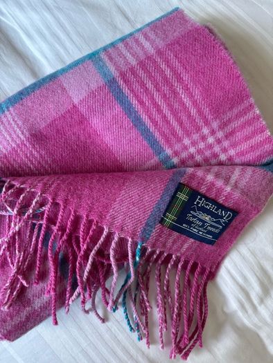 Highland Tartan Tweeds Wool Scarf