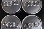 4 x Audi Centre Caps (61mm) - FREE POST