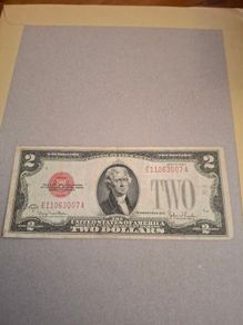 1928 G Us 2 Dollar Bill