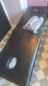 QUIRUMED portable physio / massage treatment table.