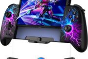 Wireless Switch Controller for Nintendo Switch/OLED, Nintendo Switch Controller with Hall Effect Joystick, Switch Pro Controller with Cool RGB, 6-Axis Gyro,Vibration,TUROB, Wake-Up