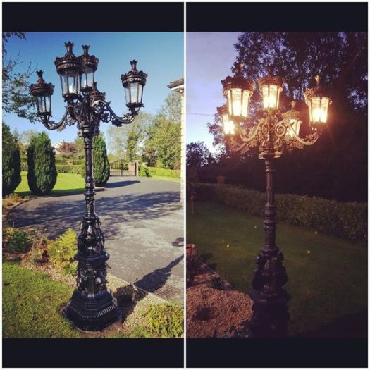 Cast Iron Street Lamp D1075