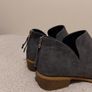 Grey Suede Ankle Boots Image 6