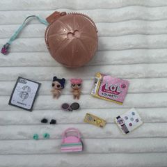 GOLD LOL L.O.L. MGA Surprise Confetti Pop Series 3 Lil DAWN & Lil DUSK Twins new Opened Please look at the pictures