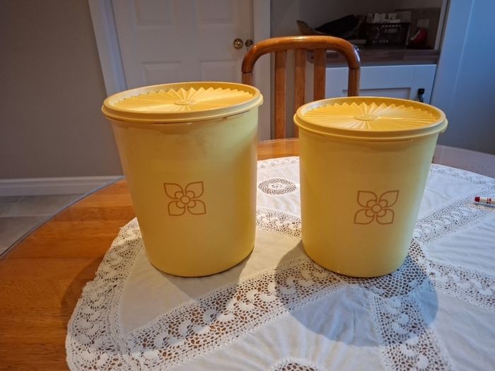 Tupperware Retro Containers