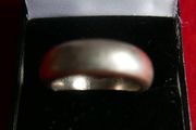 Vintage Men's Heavy Signed Sterling Silver 925 Solid Band Ring Size V - 16,42g
