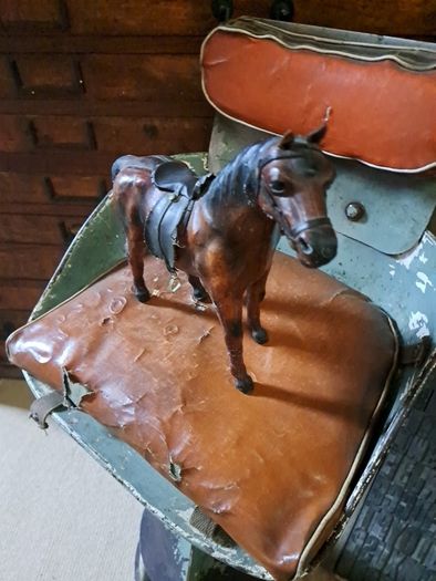 Vintage Leather Horse
