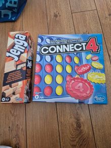 Jenga and Connect 4 New and Unopened