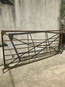 forged farm gate