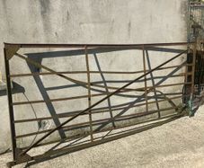 forged farm gate