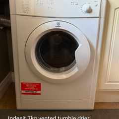 Indesit 7kg Vented Tumble Dryer - As New