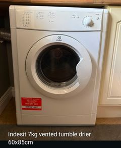 Indesit 7kg Vented Tumble Dryer - As New
