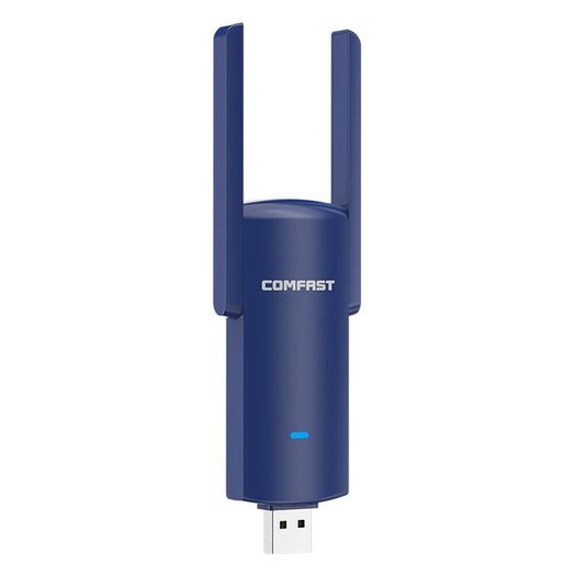 COMFAST Bluetooth+WiFi(1300Mbps) Dual Band (2.4G/5G) USB Adapter/Dongle+Hotspot - 2x3dbi Foldable External Antennas (Brand New/Warranty)