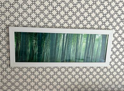 Custom Made Frame with Glass and Original Photo for Sale