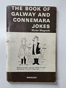 The Book of Galway and Connemara Jokes - Myler McGrath - Vintage Irish Joke Book