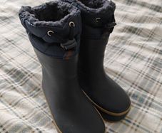 New - NEXT Warm Lined Cuffs Wellies (Size UK 6/Eur 23)