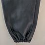 Faux leather joggers Image 3