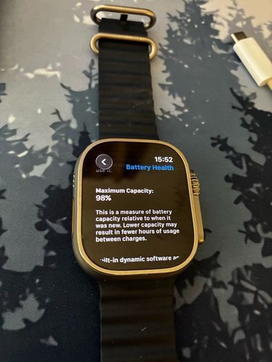 Apple Watch Ultra (1st Generation) 49mm Case - Titanium