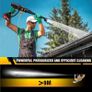 Cordless Pressure Washer,21V 45 Bar/652 PSI Portable Pressure Washer with 2PCS 3.0Ah Battery,6-in-1 Adjustable Nozzle,5m Hose Pressure Cleaner for Car/Floor/Garden Cleaning & Watering Image 3
