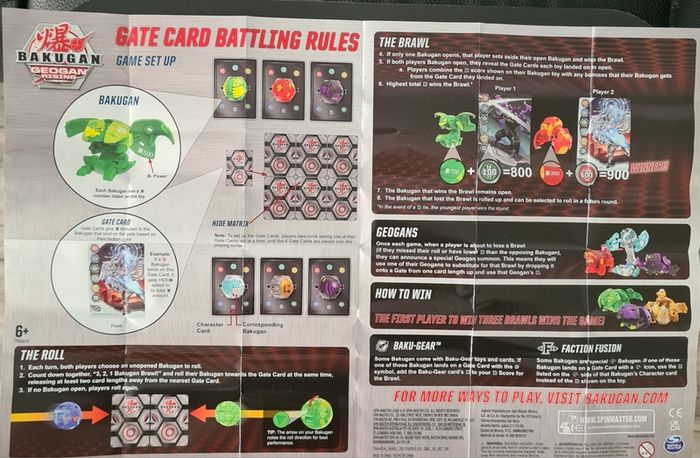 BAKUGAN GeoForge Dragonoid 7-in-1