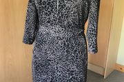 Dunnes Stores Ladies leopard print midi dress size 8