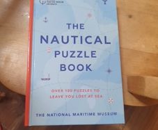 The Nautical Puzzle Book National Maritme Museum Greenwich  Over 100 Puzzles Hardback In Excellent Condition From Pet Smoke Free Home