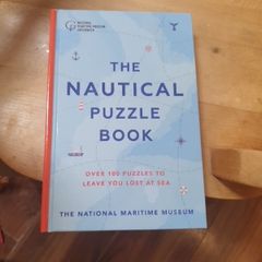 The Nautical Puzzle Book National Maritme Museum Greenwich  Over 100 Puzzles Hardback In Excellent Condition From Pet Smoke Free Home