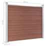WPC Fence Panel 180x146 cm Image 2
