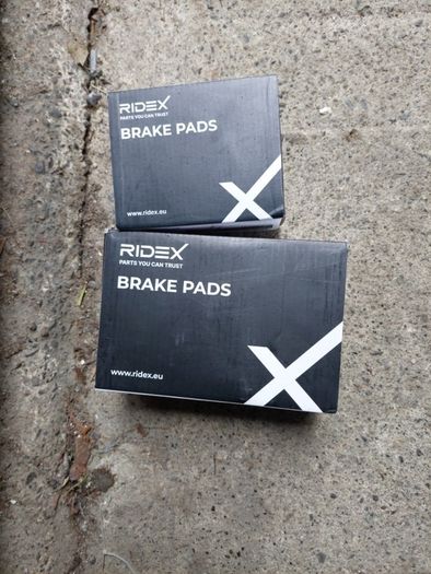 RIDEX front and rear brake pads BMW