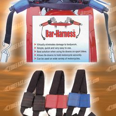 Motorcycle Handlebar Harness Tiedown Towing Straps NEW