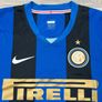Vintage 2008/09 Nike Inter Milan Home Jersey Shirt Mens Medium Image 4