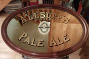 Antique Advertising Mirror.