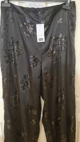 Nwt Satin Sequin Pants Size 14
