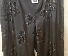 Nwt Satin Sequin Pants Size 14