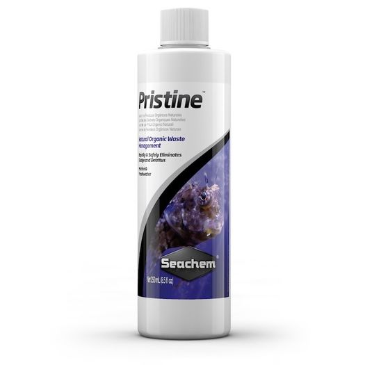 Seachem Pristine 500ml - Rapidly and safely eliminates sludge and detritus