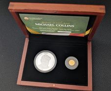Ireland Gold & Silver Proof Coin Set 2012. Michael Collins. 90th. Anniversary