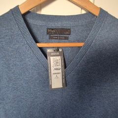 M&S cotton sleeveless jumper new with tag