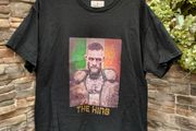 Conor Mc Gregor print t-shirt  Double weight division UFC champ  Great print  Size Large